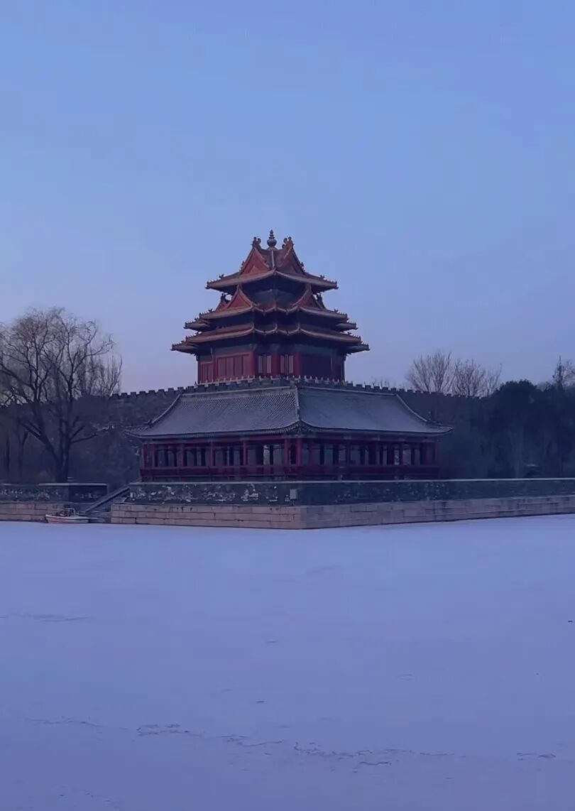 北京下雪了！冬日氛围感拉满~