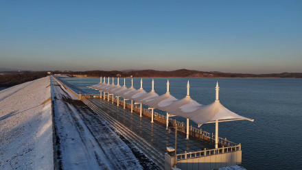 辽宁抚顺雪后美成一幅画