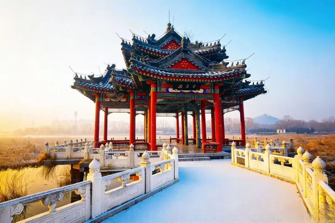 北京下雪了！冬日氛围感拉满~