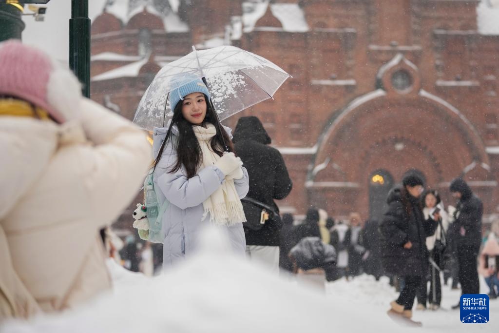 哈尔滨发布暴雪黄色预警信号