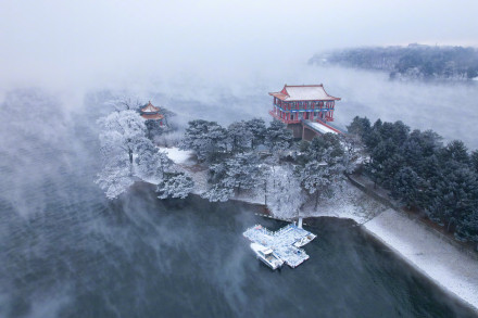 辽宁抚顺雪后美成一幅画