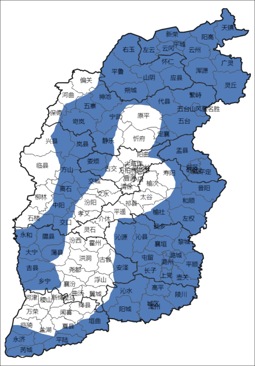 山西发布大风蓝色预警