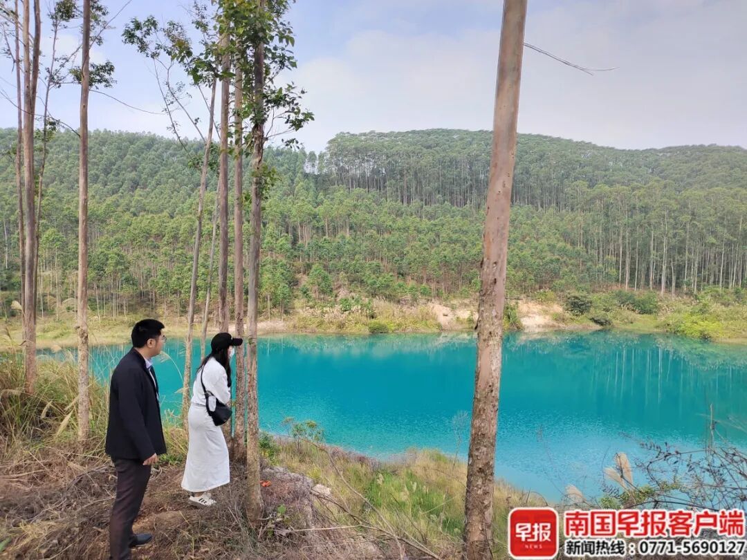 广西一野生“湖泊”突然爆火！网友涌入打卡，当地政府紧急提醒