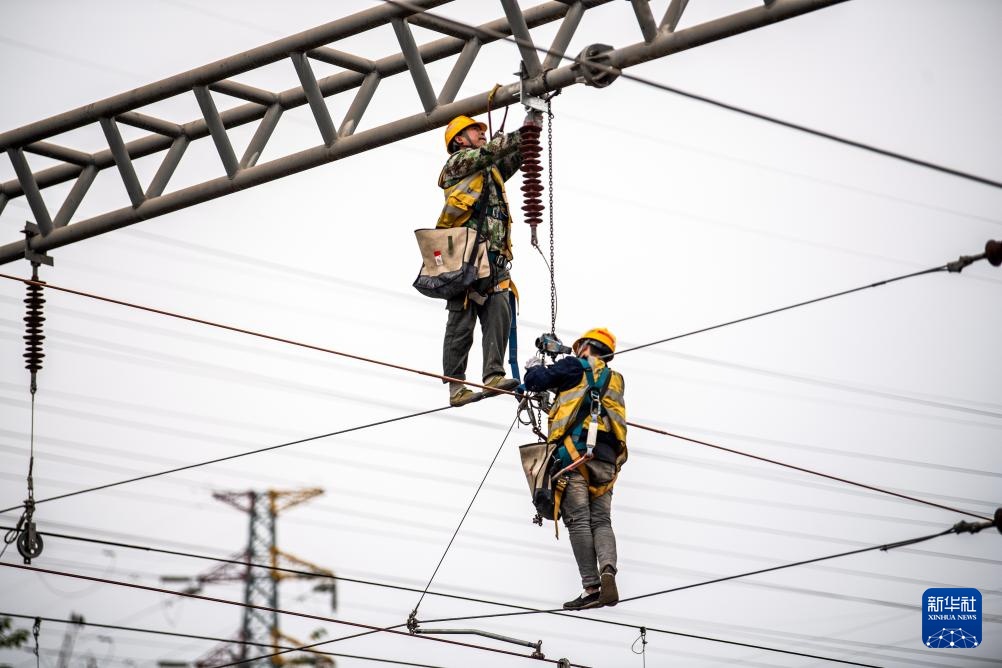 成渝中线高铁引入重庆北站工程稳步推进