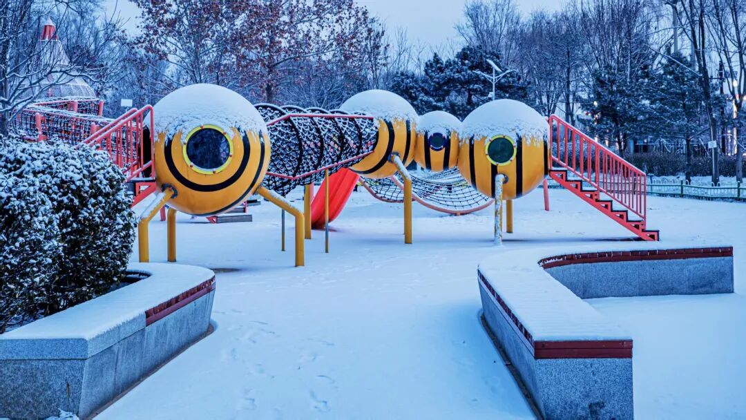 北京下雪了！冬日氛围感拉满~