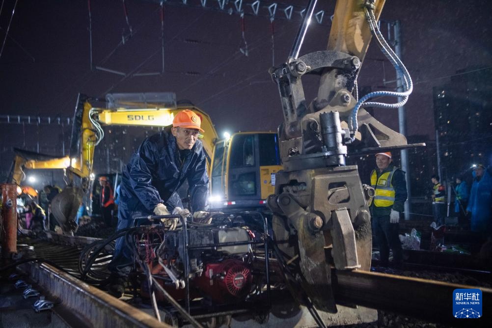 成渝中线高铁引入重庆北站工程稳步推进