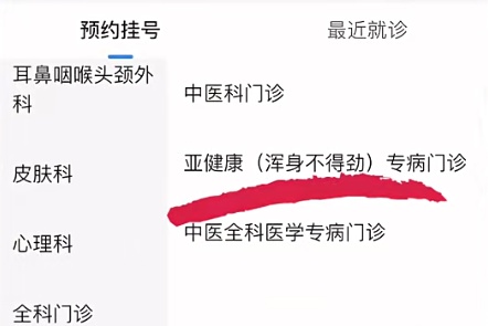 一医院开设“浑身不得劲”门诊，网友：立马挂号！