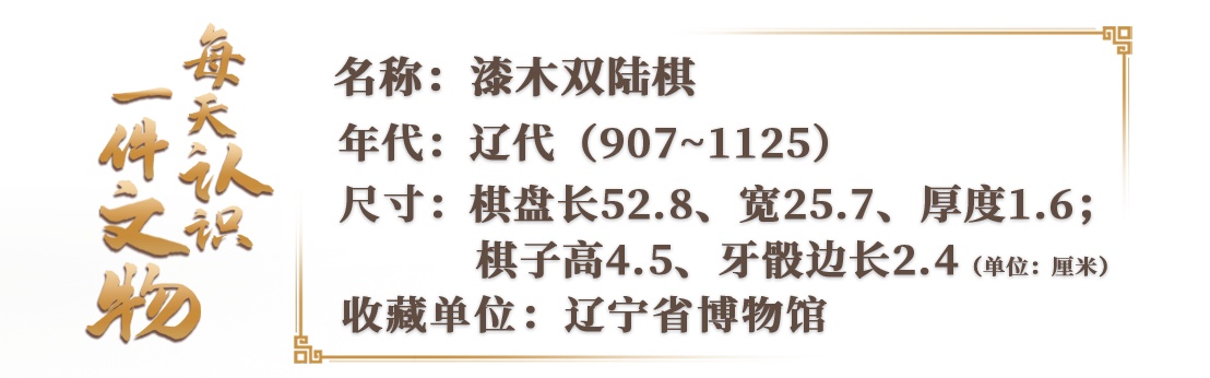 古人也爱玩游戏？这副棋盘邀你加入辽代“桌游”