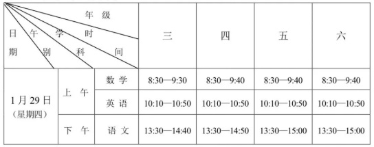 定了！宁波多地公布中小学期末考试时间和寒假时间