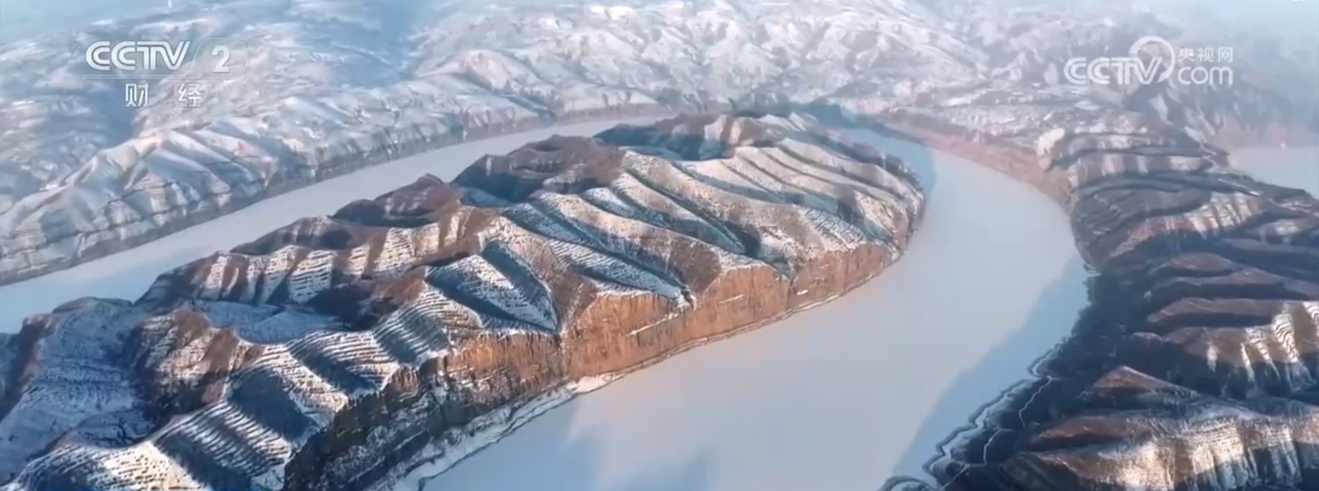 黄河九曲、茶绿樱粉……冬日限定美景！多彩冬季盛景勾勒诗意大美画卷