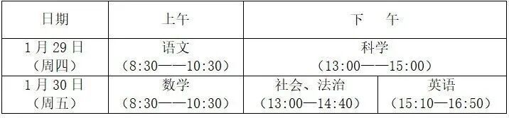 定了！宁波多地公布中小学期末考试时间和寒假时间