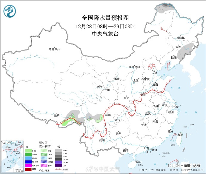 湖北直冲20℃！雨雪、降温跨年来袭
