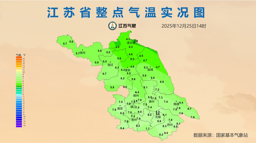 明晨江苏大部地区最低气温可达-4℃，冬季抗寒有哪些误区？一起来看