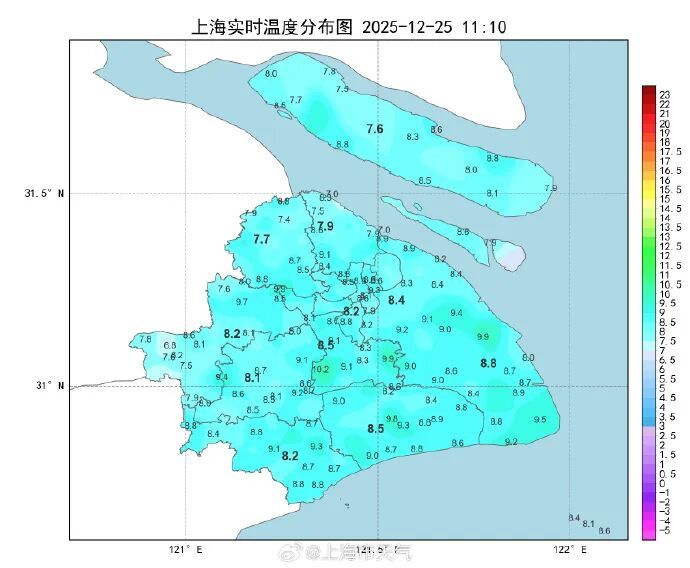 明天更冷！上海多区发布低温和霜冻黄色预警！入冬和2026哪个先来？