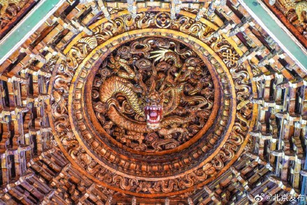 北京贤良祠文化主题展开放，市民争睹蟠龙藻井