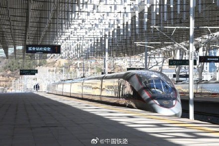 西安至延安高铁12月26日开通运营