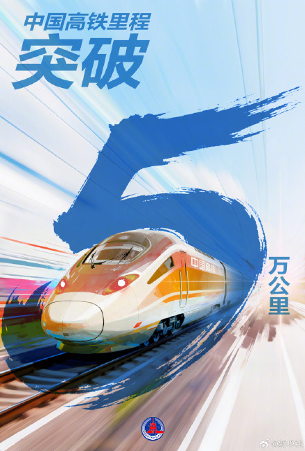5万公里！中国高铁运营里程新突破
