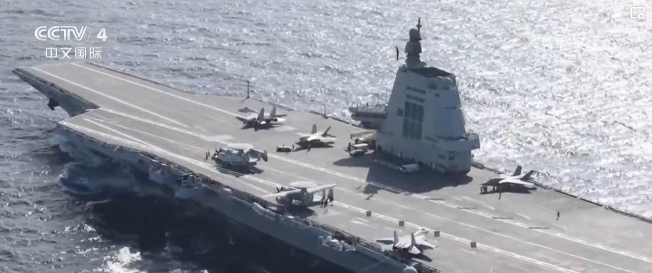 大国重器砺剑深蓝 福建舰首次海上训练彰显硬核实力