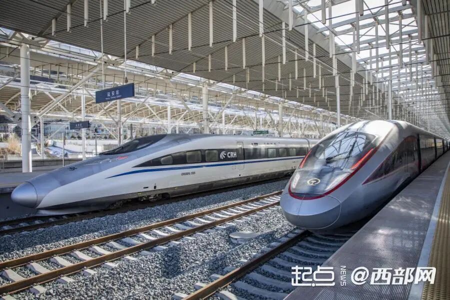 西安至延安高铁今日开通运营 中国高铁运营里程突破5万公里