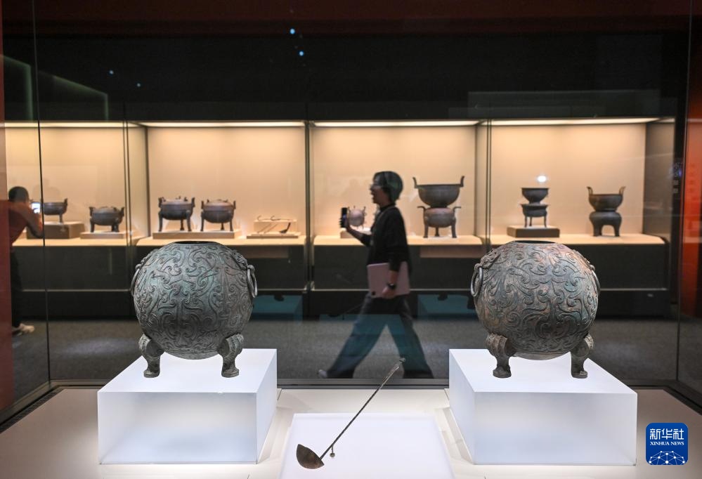 武王墩一号墓考古成果展在国博开幕