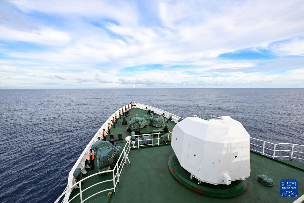 南海影像日志丨黄岩舰上的海疆卫士