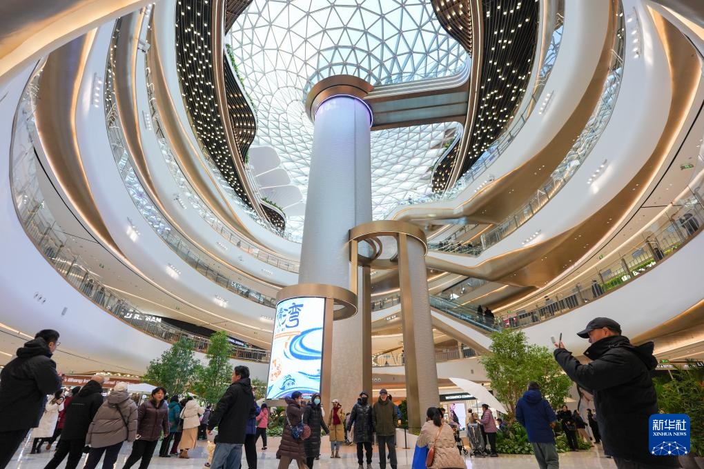 北京城市副中心商业地标“湾里”正式营业 北京城市副中心商业地标“湾里”正式营业