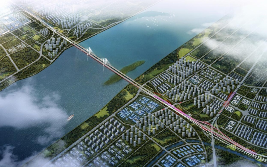 武汉将新建一座长江大桥，就在白沙洲！