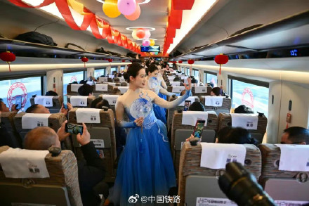 今日开通！G6800次复兴号，已到站！