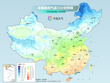 中东部持续大回暖模式 元旦前后或有强冷空气来袭