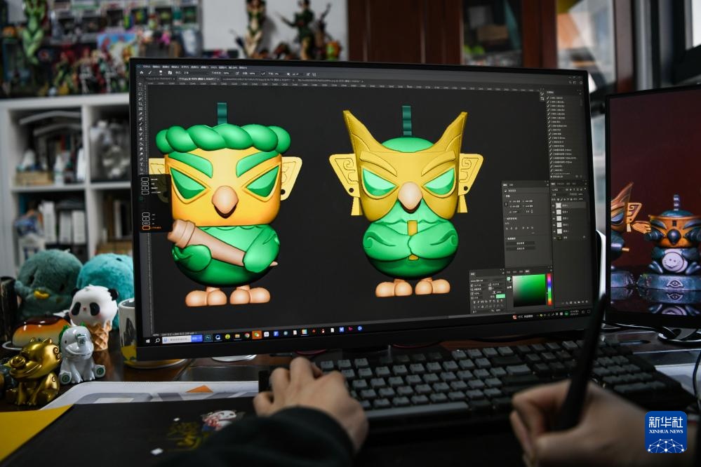 新华社出图·年度记忆丨国风浩荡 国潮破圈