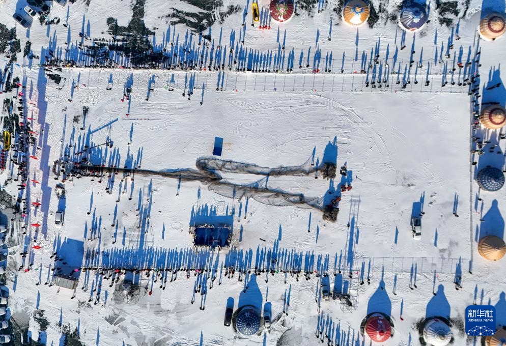 大庆杜尔伯特蒙古族自治县第九届冰雪渔猎那达慕启幕