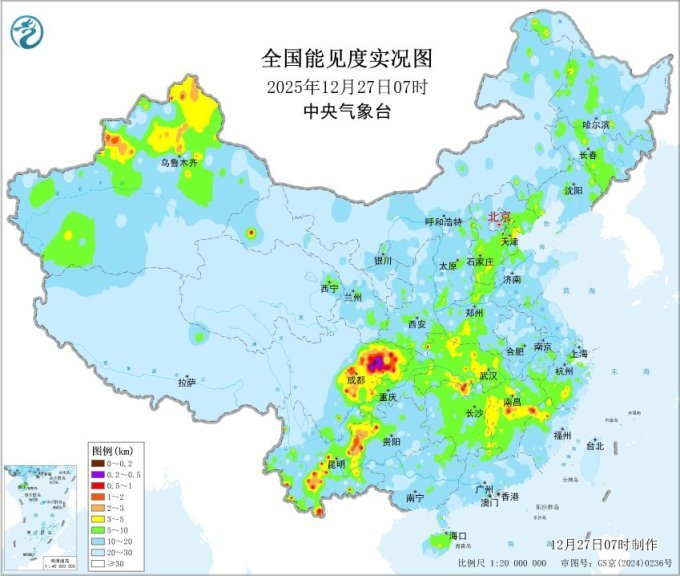 元旦前后将有两股冷空气影响我国