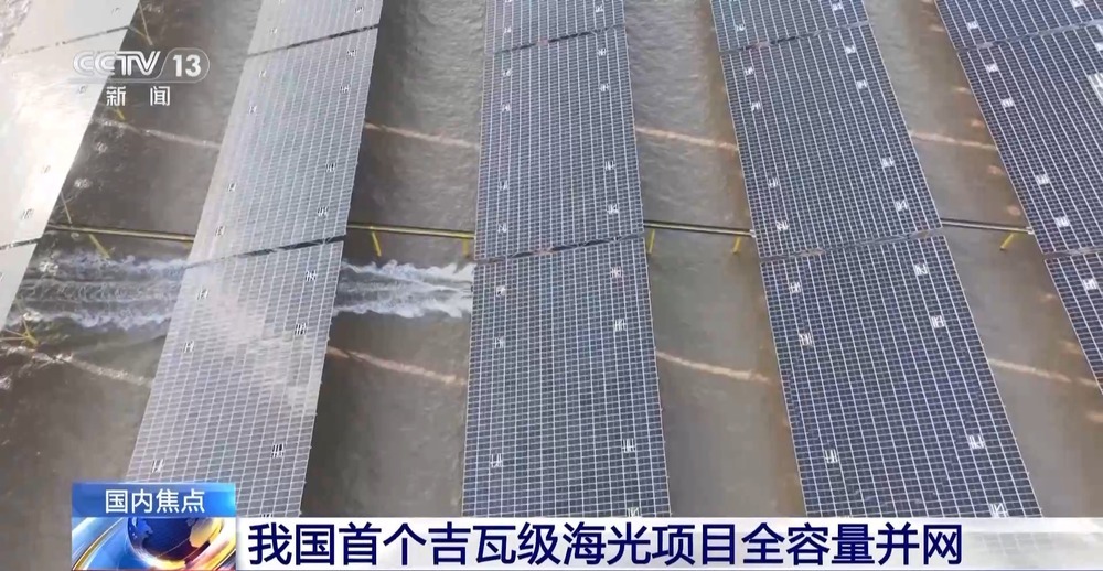 全球最大！我国首个百万千瓦级海上光伏项目全容量并网