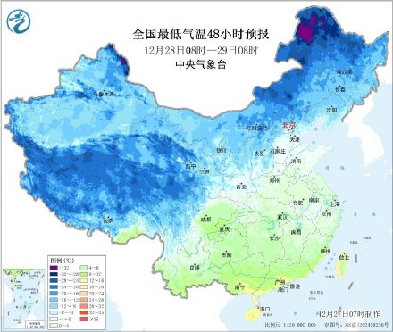 28日起冷空气将影响北方部分地区