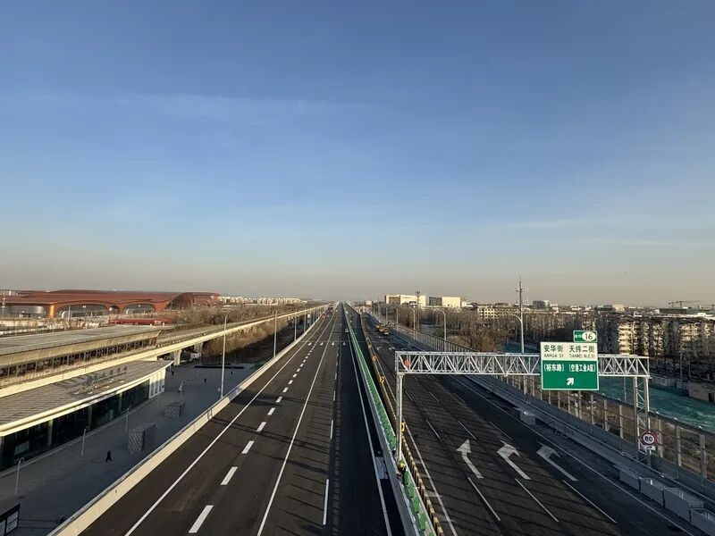 京密路二期新国展段通车，直通三环路最快只需18分钟