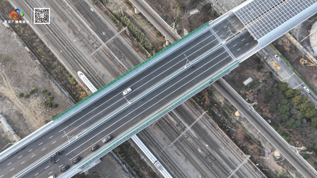 3分钟直达！武汉城区一交通要道今晨通车