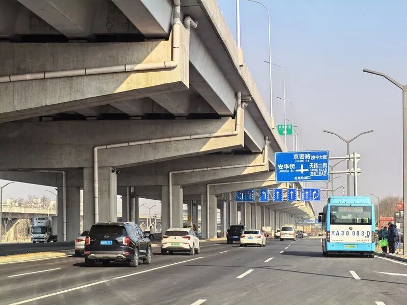 京密路二期新国展段通车，直通三环路最快只需18分钟