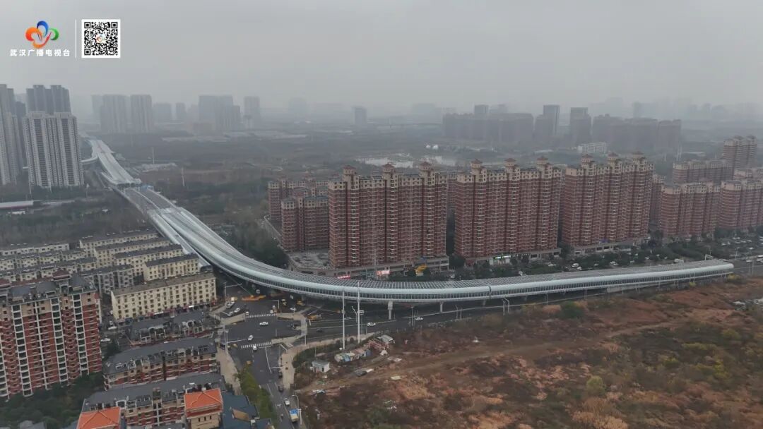 3分钟直达！武汉城区一交通要道今晨通车