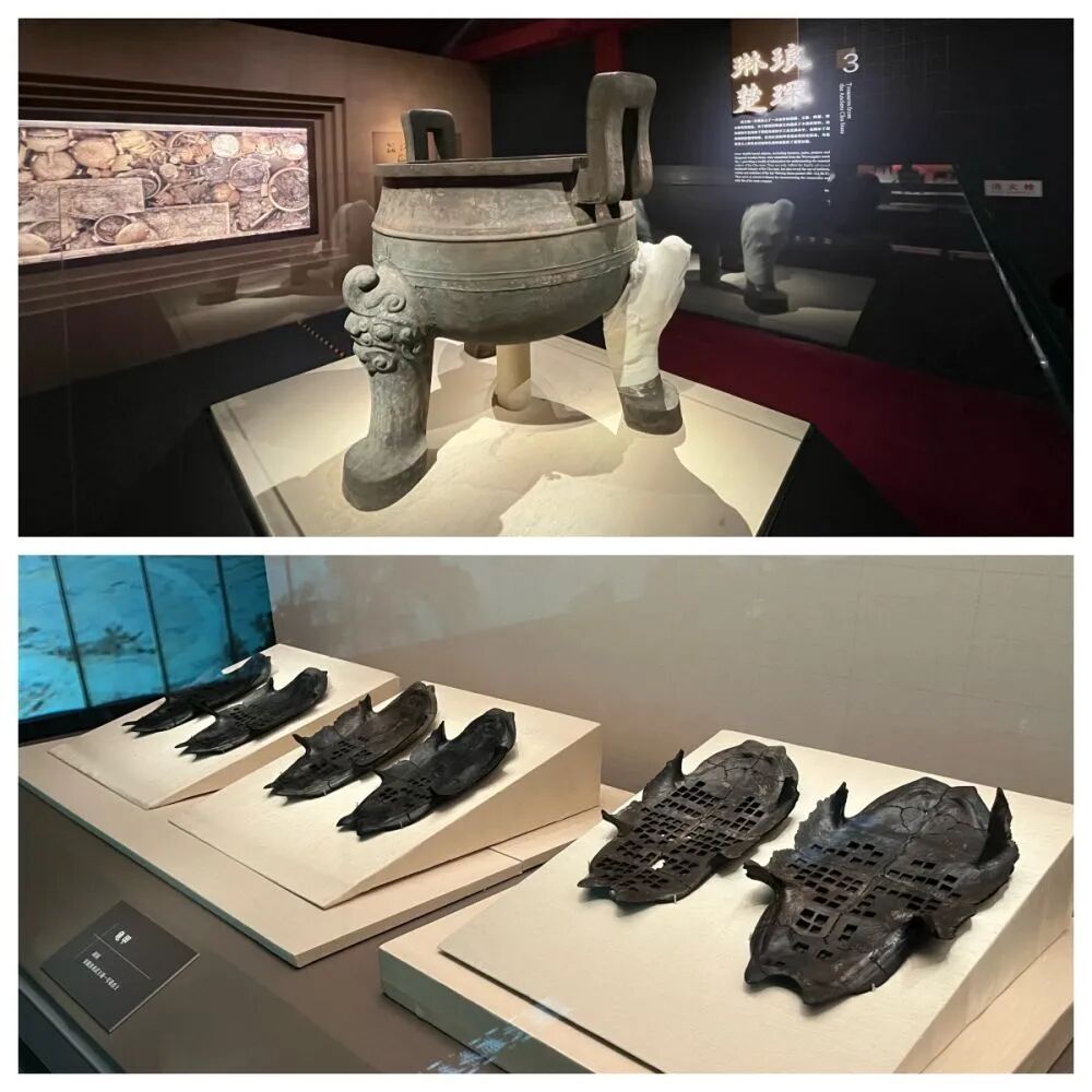 安徽淮南武王墩一号墓考古成果在国博展出