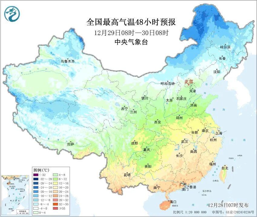 上海已入冬！明日冲击17℃，跨年夜气温下降，并伴有大风和降水