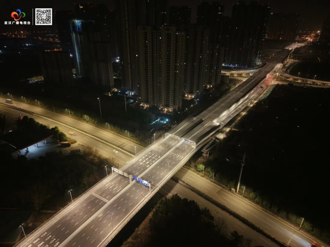 3分钟直达！武汉城区一交通要道今晨通车