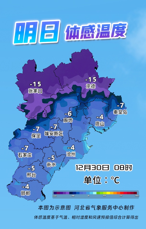 小雪+降温+大风！跨年冷空气要来了！河北未来三天……