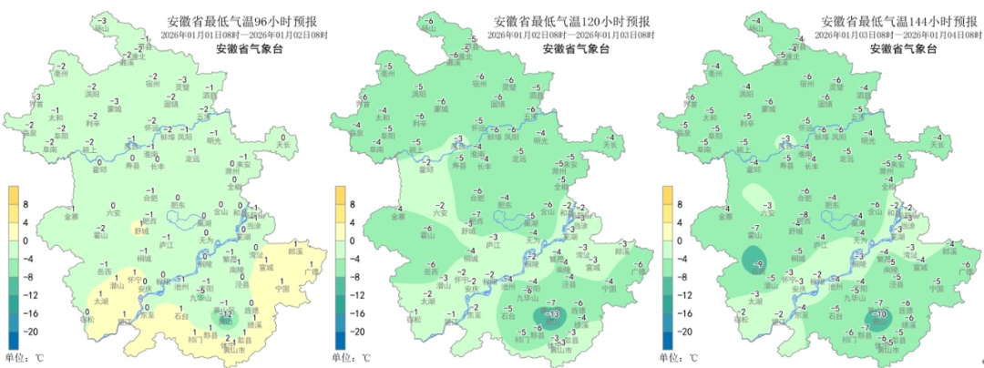 最低气温-10℃！2026年安徽第一场雪要来了