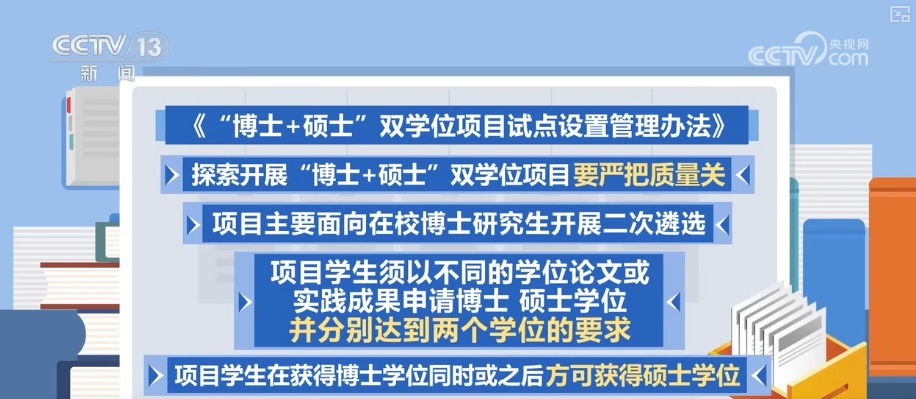 培养高层次复合型人才 “博士+硕士”双学位项目试点设置坚持“少而精”