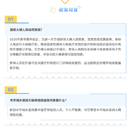 2026年1月1日起,上海居民大病保险可直接结算 2026年1月1日起,上海居民大病保险可直接结算