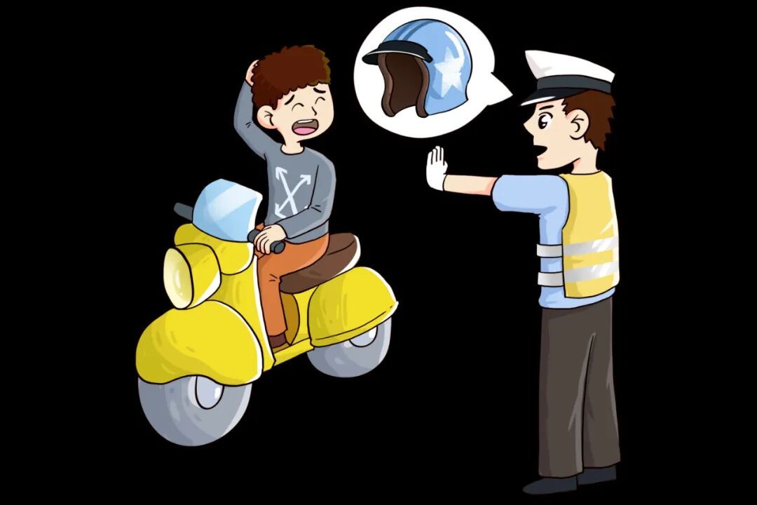 少年“骑士”村道疾驶，被撞得翻一跟头