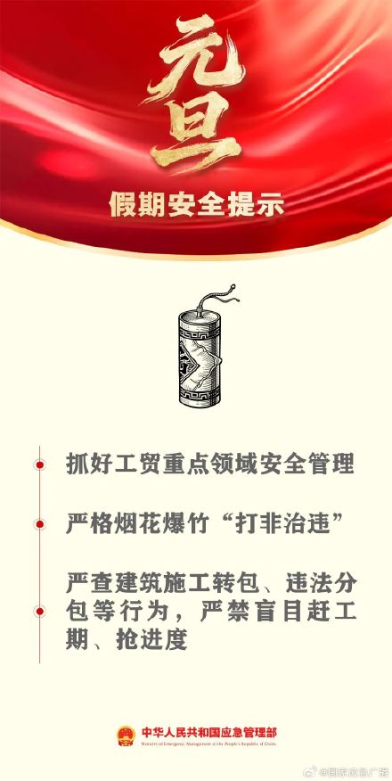 2025年最后一天！一键查收你的元旦安全指南