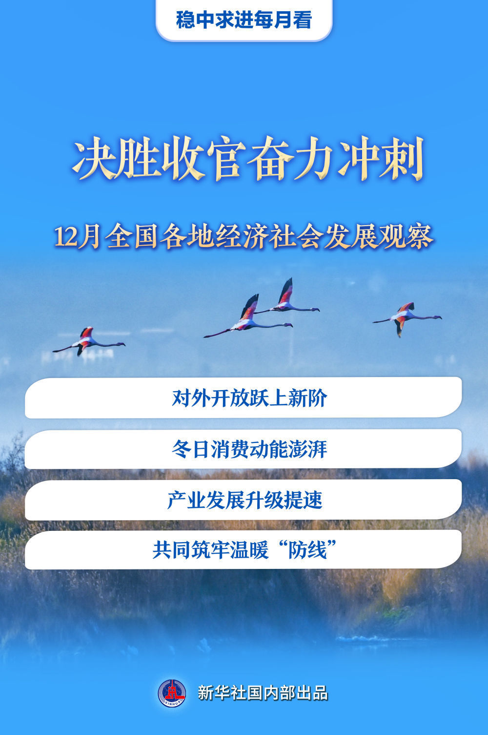 稳中求进每月看丨决胜收官奋力冲刺——12月全国各地经济社会发展观察