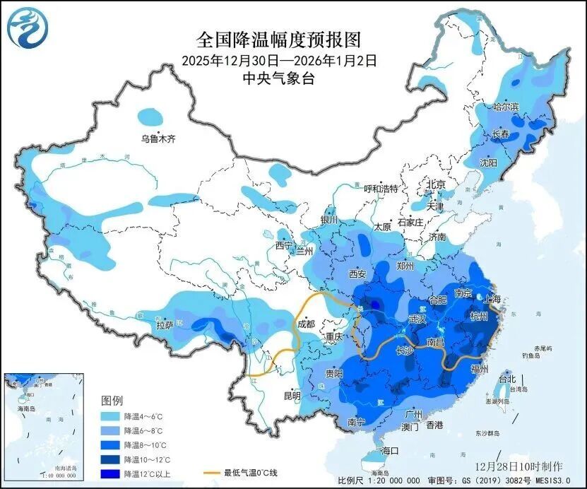 强冷空气暴击！浙江要下雪了