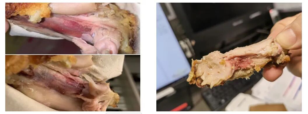 数九寒天来吃鸡，“粉红”的鸡肉究竟能不能吃？